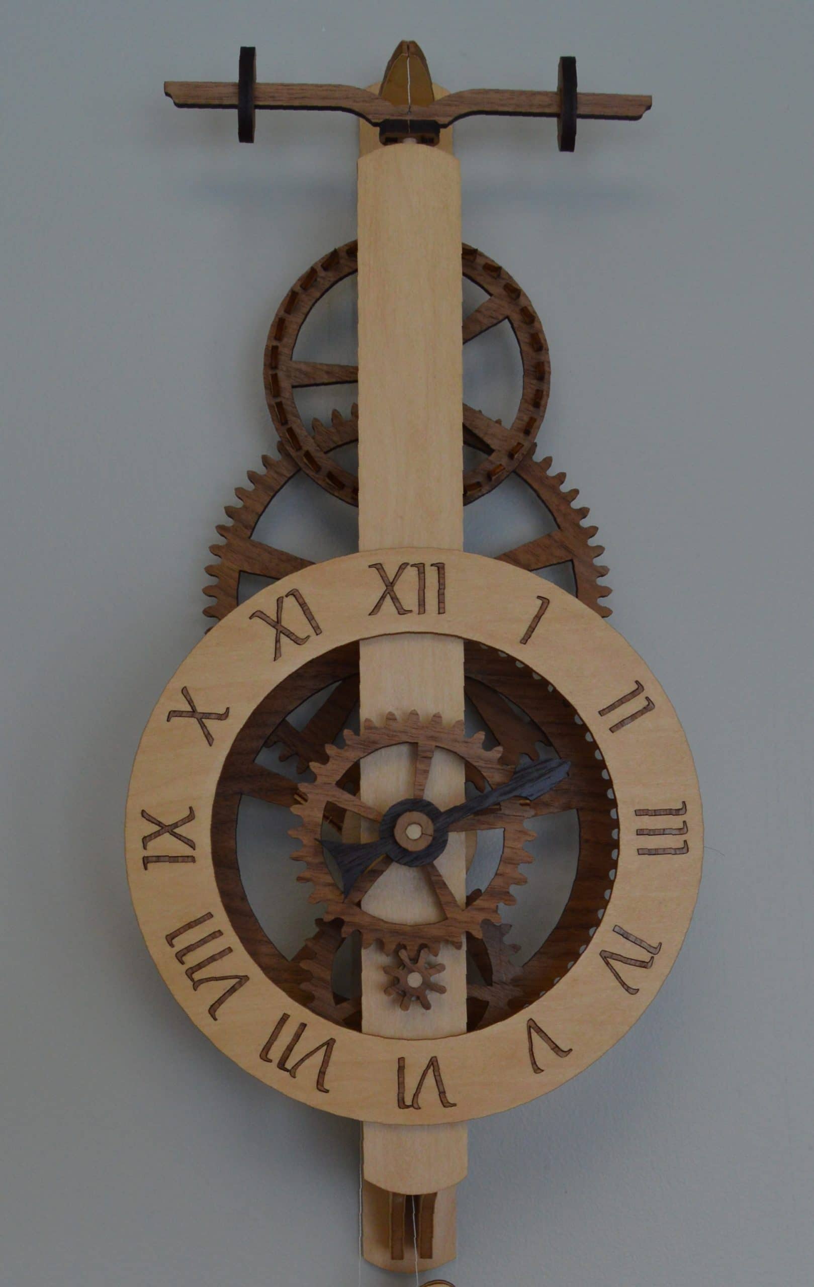 Ascent, Wooden Gear Clocks
